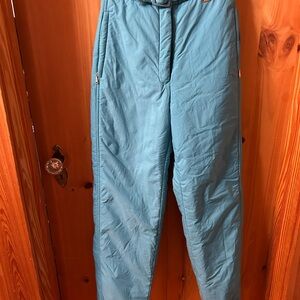 Vintage Women's Teal Blue Ski Pants
